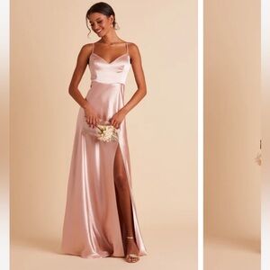 Birdy Grey - Jay Dress Shiny Satin